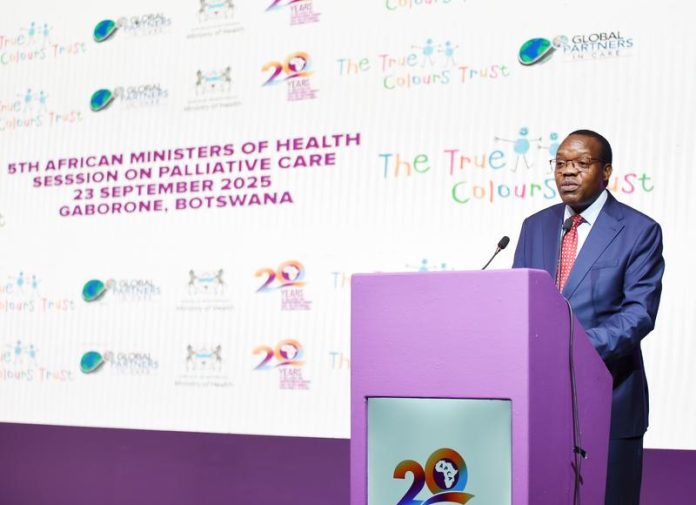 BOTSWANA-GABORONE-WHO-PALLIATIVE CARE