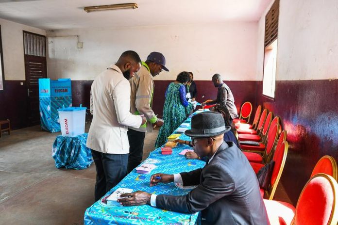 CAMEROON-PRESIDENTIAL ELECTION-VOTING